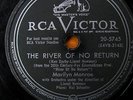 MARILYN MONROE RCA Victor 78 rpm THE RIVER OF NO RETURN *I'M GONNA FILE MY CLAIM
