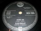 Elvis Presley Hound Dog / Blue suede shoes 78rpm Rock RCA black Label RARE