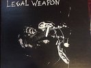 LEGAL WEAPON Death of innocence LP with inerts '82 Arsenal Rec SoCal PUNK KBD