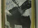 uraltes Autogramm von Tony Sheridan 1963 Hamburg gerahmt Beatles Star Club Zeit