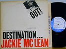 Jackie Mclean Destination Out Blue Note NYC Original Mono Promo RVG Ear VG++