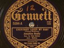 Josephine Beatty & Red Onion Jazz Babies (Louis Armstrong), Gennett 5594, E-/V+