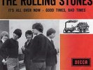 ROLLING STONES 45 ITS ALL OVER NOW+PS HOLLAND FAVORIETEN EXPRES
