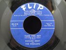 Richard Berry - Take The Key/No Kissin And A Huggin on Flip Records 318 45RPM