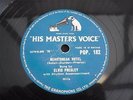 ELVIS PRESLEY HEARTBREAK HOTEL RARE 78 RPM RECORD HMV POP.182