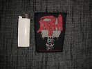 Death Original Patch 1993 Blue Grape Individual (slayer metallica obituary)