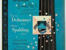 REMINGTON BRAHMS ALBERT SPALDING DOHNANYI VIOLIN SONATA NO.1 R-199-841 EX