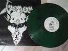 VENOM BLACK METAL LP 1982 GREEN MARBLED VINYL MISALIGNED LABEL NEAT 1005 RARE