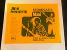 JIMI HENDRIX - BROADCASTS MAUI