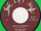 ROSE MARIE McCOY Dippin' in My Business 45rpm Cat 1954