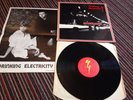 DRINKING ELECTRICITY LP Overload.first press & signed poster 
