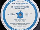 Les Discophiles Francais DF 730.067: Jean-Jacques Rousseau - Le Devin Du Village