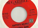 SUGARHILL GANG Rapper's Delight (long version) b/w (short version) STOCK 45  M-