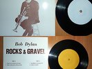 BOB DYLAN ROCKS & GRAVEL RARE EP 7” 45 PS picture sleeve BILLY FAIER SHOW 1962