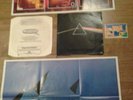 PINK FLOYD-THE DARK SIDE OF THE MOON-UK HARVEST LP 1 X STICKER/POSTERS A10 / B9
