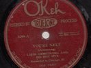 HEAR Jazz 78 LOUIS ARMSTRONG AND HIS HOT FIVE You're Next on Okeh