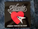 ATLANTIS Straight through the heart LP 1986  Private US Melodic Metal