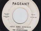 THE SPARKLETONES Just One Chance on Pageant PROMO 45 RARE girl group doowop HEAR