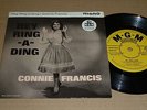 CONNIE FRANCIS - HEY RING-A-DING RARE 1962 MGM EP EX