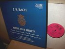 BACH B Minor Mass/SCHERCHEN,Alarie+/MS-6301 Westminster WST 3LP BOX SET/NM