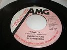 FUNK/ SOUL- UNDERGROUND RESURRECTION- AMG 45 RPM- REALITY / DREAMS- RARE- LISTEN