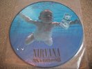 NIRVANA NEVERMIND RARE FIRST PRESS BLUE RIM PICTURE DISC LP