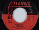70's Soul 45 R B HUDMON Holdin' On ATLANTIC HEAR