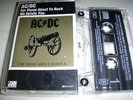 AC/DC For Those About To Rock  *ATLANTIC TAPE*RARE GERMAN COVER*1981*MC