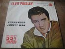 ELVIS PRESLEY - Surrender Top Rare SPAIN 1961 P/S 45 Unique cover nice condition