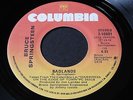 Bruce Springsteen   Badlands / Streets of Fire   Columbia Canada 45 7