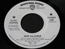 Alice Cooper   Shoe Salesman / Return of the Spiders   Warner Brothers wlp 45 7