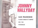JOHNNY HALLYDAY san francisco EP 7/45 PHILIPS 437 380 BE PORTUGAL PRESS