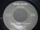 EVERYDAY PEOPLE LIFE /SLIPPING INTO DARKNESS ENCORE BP-315  GARY INDIANA  FUNK