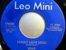 * QUAD Funky Love Song / Relief RARE FUNK BREAKS 4th KINGDOM Leo Mini 45 HEAR 