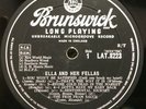 ELLA FITZGERALD ella and her fellas LP VG+ LAT 8223 Brunswick UK 1956 Mono Rare