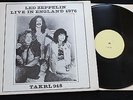 LED ZEPPELIN Live In England 1976 RARE Takrl not TMOQ LP NM