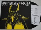 BATHORY - Same LP BMLP-666-1 Yellow Goat BLACK VINYL RARE  with Lyrics