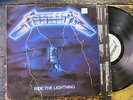 METALLICA Ride the Lightning LP vinyl original megaforce recs