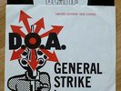 DOA ‘General Strike’ 1983 mint 7” only 1000 made Canada punk SUBHUMANS kbd D.O.A