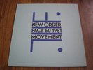 NEW ORDER - MOVEMENT 1981 FACTORY TEXTURED SLEEVE BARELY PLAYED NEAR MINT