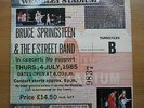 BRUCE SPRINGSTEEN RARE 4 LP SET  'WEMBLEY STADIUM' 4th JULY 1985  MINT UNPLAYED
