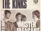 KINKS Mr Mister Pleasant RARE Denmark 45 UNIQUE danish p/s garage freakbeat HEAR
