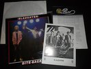 Slaughter & the Dogs Bite Back DJM LP + Press kit 1980 Sex Pistols Damned Punk