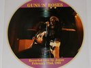 Guns 'n Roses 'Live In Japan '92' LP Picture Disc Vinyl Record Clear Rim Rare EX