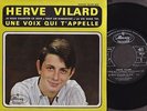 HERVE VILARD - UNE VOIX QUI T'APPELLE - SON PREMIER DISQUE 45T. 1965