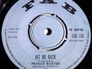 FAB '70 - Prince Buster - HIT ME BACK / GIVE PEACE A CHANCE