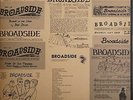 BROADSIDE BALLADS VOLUME 1 TEXTURED SLEEVE BR 301 BOB DYLAN Blind Boy Grunt RARE