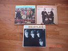 (3) Beatles LP Records -  Meet the Beatles, Introducing the Beatles, Sgt Pepper