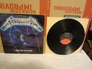 ORG 1984 MEGAFORCE METALLICA RIDE THE LIGHTNING LP STEREO 9 60396-1 MASTERDISK