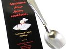 Louisiana Roux Spoon 100S Cajun-Themed Gift Set with Cookbook and Roux Spoon